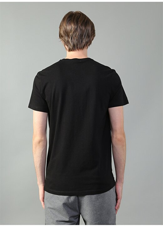 Cem Güventürk X Boyner O Yaka Basic Baskılı Siyah Erkek T-Shirt 3