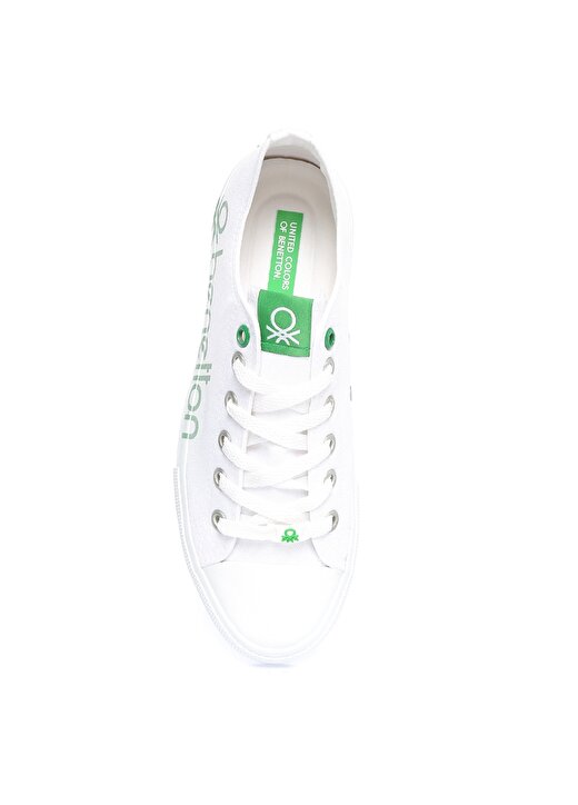 Benetton Beyaz Erkek Sneaker BN-30565 4