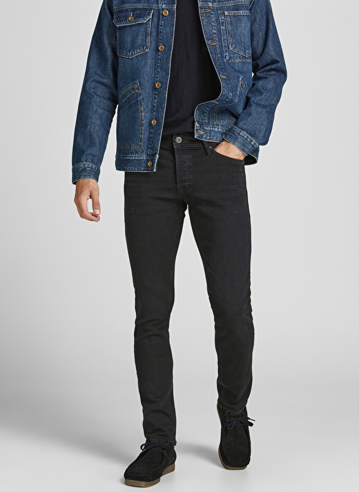 Jack & Jones Düşük Bel Skinny Fit  Erkek Denim Pantolon 12190854_JJIGLENN JJORIGINAL AM 809 1