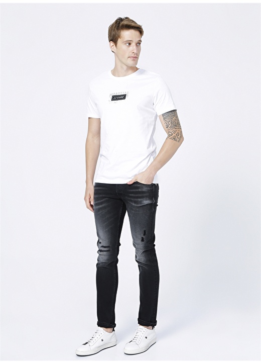 Jack & Jones Düşük Bel Skinny Fit Erkek Denim Pantolon 12202160_JJIGLENN JJORIGINAL CJ 803 1