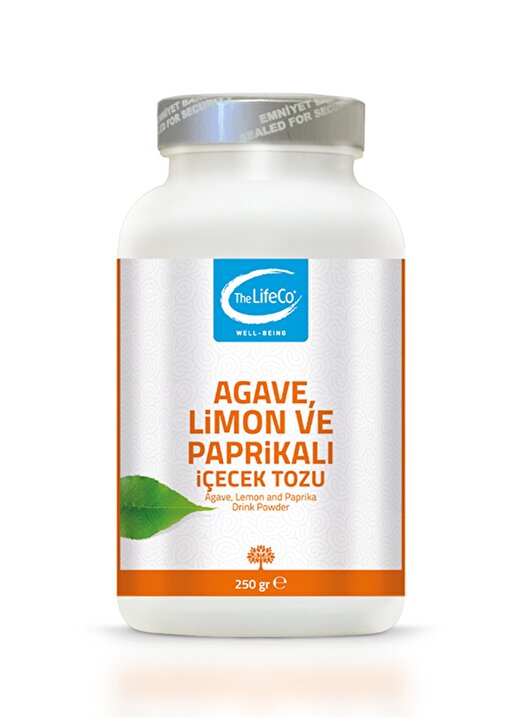 The Lifeco Agave, Limon Ve Paprikalı İçecek Tozu 250Gr 1