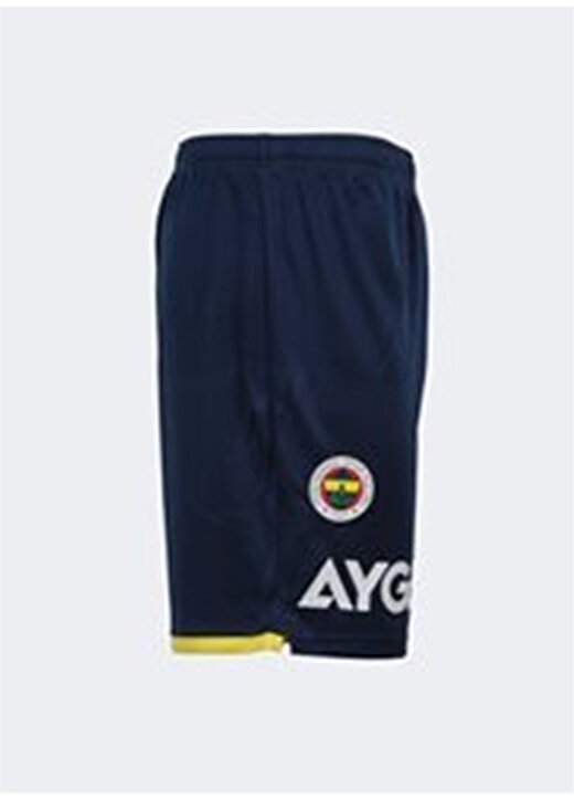 Puma 76700505 Fsk Shorts Replica Normal Kalıp Lacivert - Sarı Erkek Fenerbahçe Logolu Sweat Şort 2