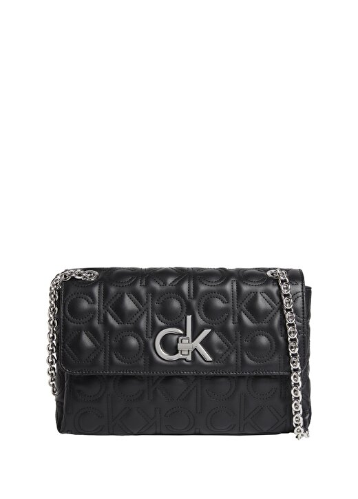 Calvin Klein K60K608585BAX Siyah Kadın Portföy 1