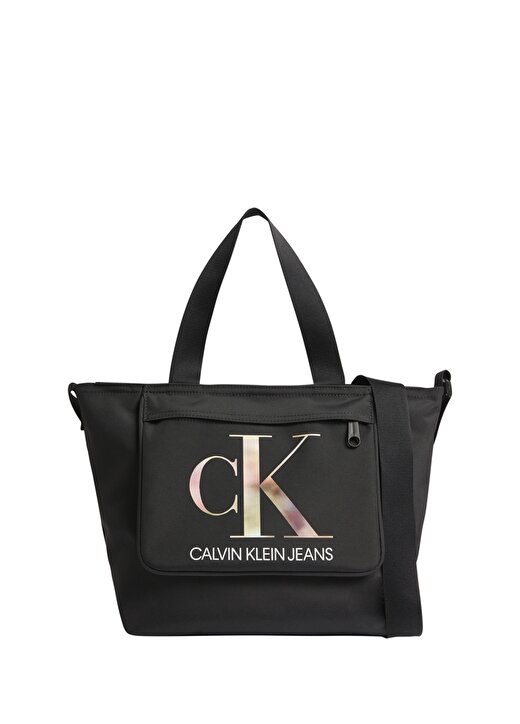 Calvin Klein K60K608394BDS Siyah Kadın Omuz Çantası 1
