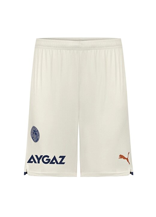 Puma 76700502 Fsk Shorts Replica Normal Kalıp Gri - Beyaz Erkek Fenerbahçe Logolu Sweat Şort 1