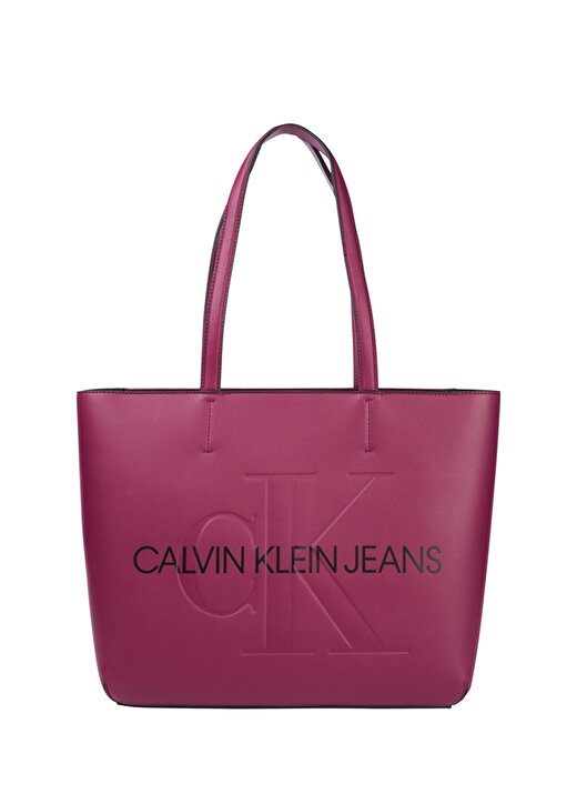 Calvin Klein K60K607200VWS Vişne Kadın Omuz Çantası 1