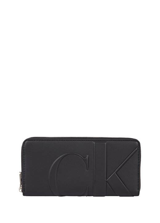 Calvin Klein K60K608249BDS Siyah Kadın Cüzdan 1