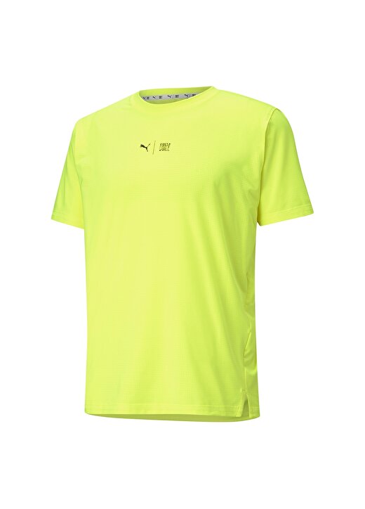 Puma 52015830 Train First Mile Ss Tee O Normal Neon Sarı Erkek T-Shirt 3
