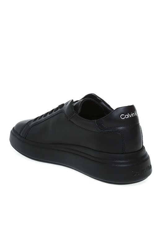 Calvin Klein HM0HM002920GJ Siyah Erkek Deri Sneaker 2