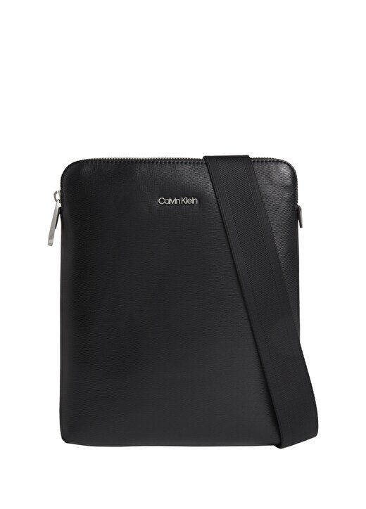 Calvin Klein 27X22x2,5 Cm Siyah Erkek Postacı Çantası K50K507308BAX MINIMALISM FLATPACK 1