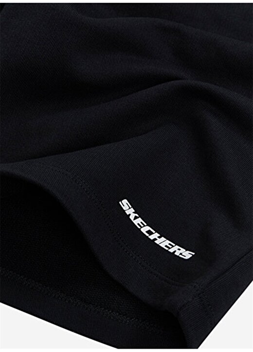 Skechers Normal Siyah Erkek Sweat Şort S212269-001 New Basics M Short 3