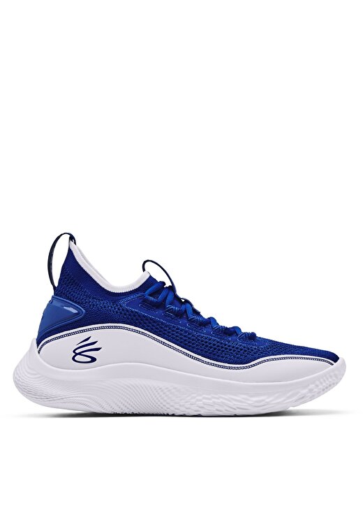 Under Armour 3023085-Curry 8 Mavi Erkek Basketbol Ayakkabısı 3