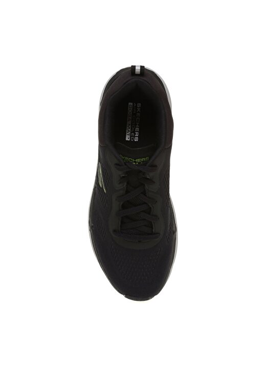 Skechers 220068 Bklm Max Cushioning Premier Siyah - Yeşil Erkek Koşu Ayakkabısı 4