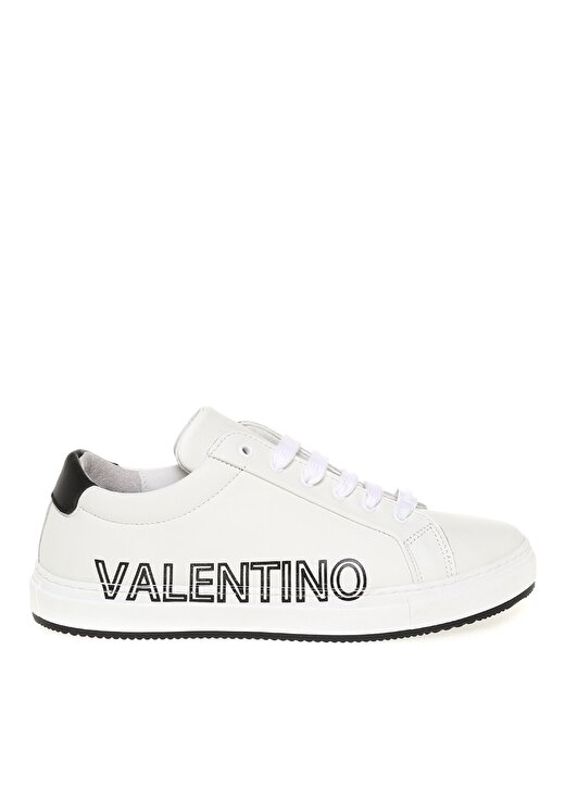 Mario Valentino Beyaz - Siyah Erkek Sneaker 92190736-010 1