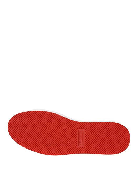 Valentino Beyaz - Kırmızı Erkek Deri Sneaker 92190736-010 3