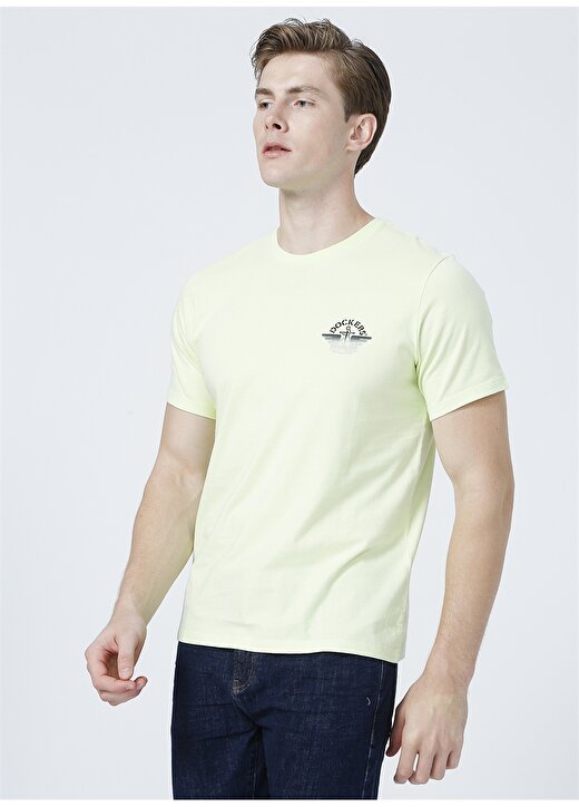 Dockers O Yaka Yeşil Erkek T-Shirt 1