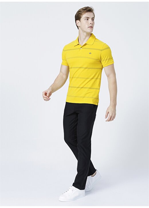 Dockers Polo Yaka Düz Sarı Erkek Polo T-Shirt A1159-0006 2