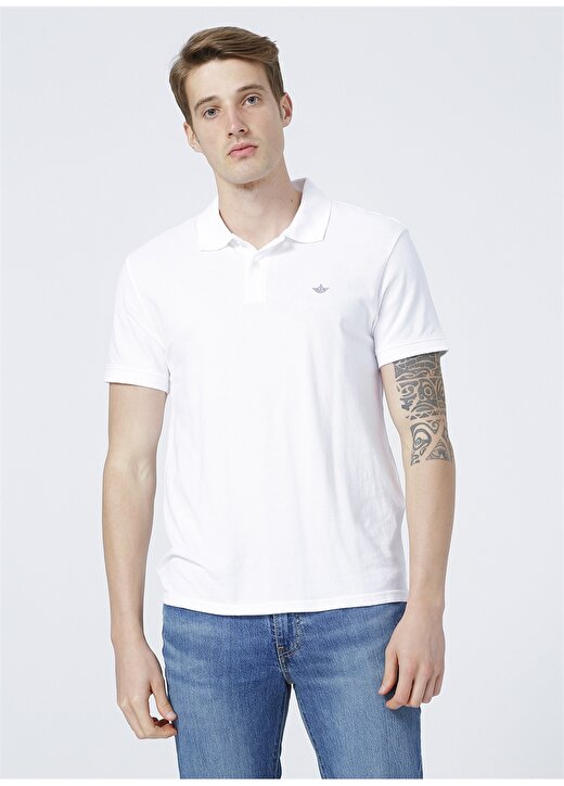 Dockers Polo Yaka Düz Bej Erkek T-Shirt A1159-0001 1