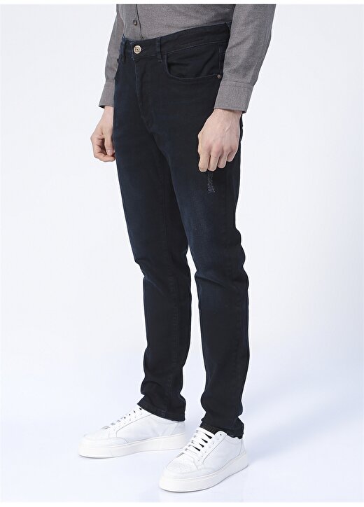 Pierre Cardin Slim Fit Lacivert Erkek Denim Pantolon NERIA 3