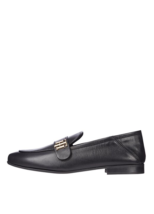 Tommy Hilfiger FW0FW05786BDS Siyah Kadın Loafer 1