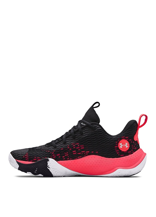 Under Armour 3023738-Ua Spawn 3 Siyah Erkek Basketbol Ayakkabısı 2