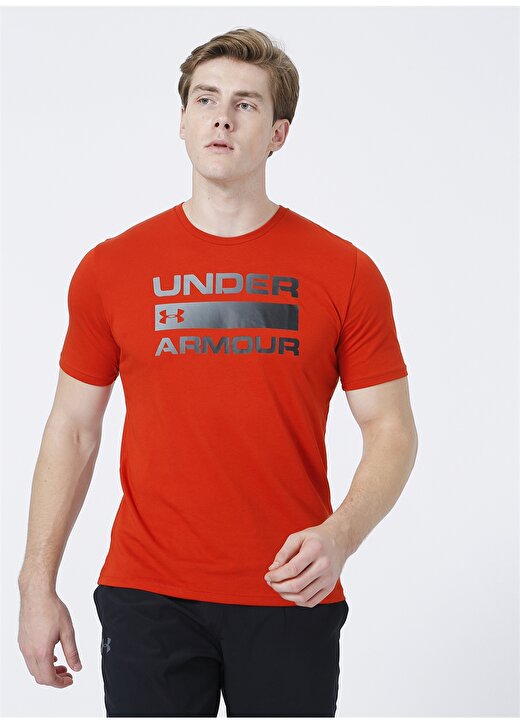 Under Armour 1329582-Ua Team Issue Wordmark Ss Bisiklet Yaka Loose Fit Kırmızıerkek T-Shirt 3