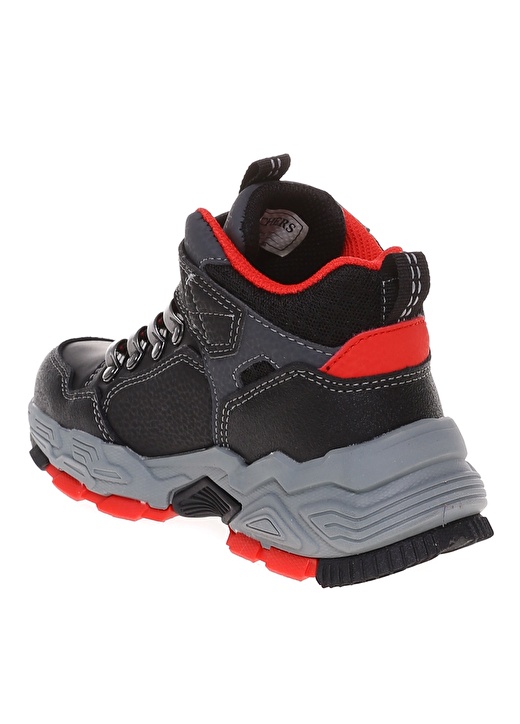 Skechers 406421L Bkcc Drollıx Siyah - Gri Erkek Çocuk Bot 2