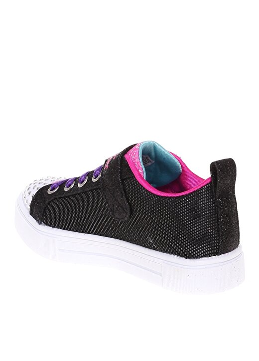 Skechers 314797L Bkmt Twınkle Sparks Siyah Kız Çocuk Yürüyüş Ayakkabısı 2
