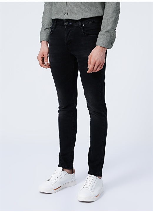 Bad Bear Slim Fit Siyah Erkek Denim Pantolon 21.02.70.013_SMITH 823 JEAN C0102 3