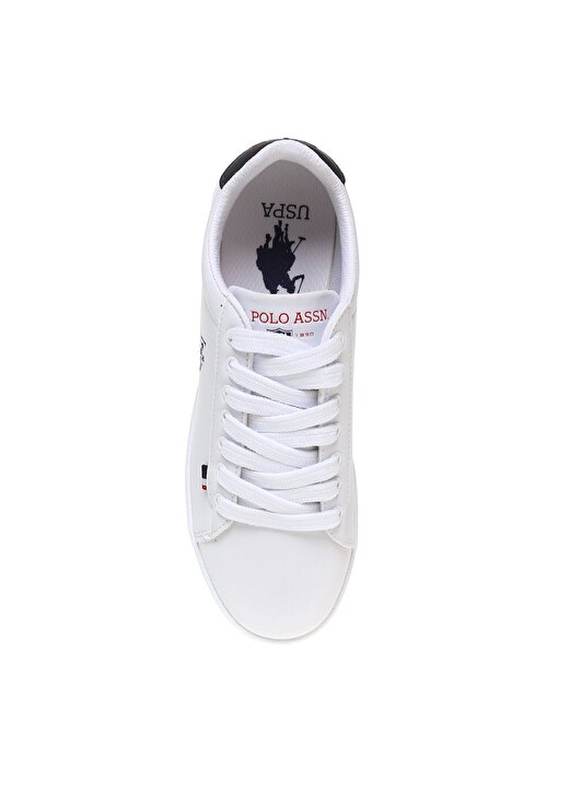 U.S. Polo Assn. Beyaz Kadın Sneaker FRANCO WMN 1PR 4