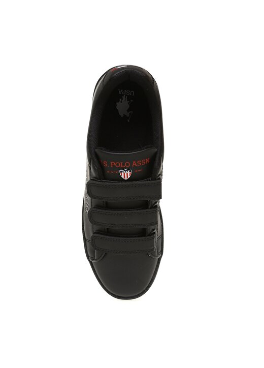U.S. Polo Assn. Siyah Kadın Sneaker SINGER WMN 1PR 4