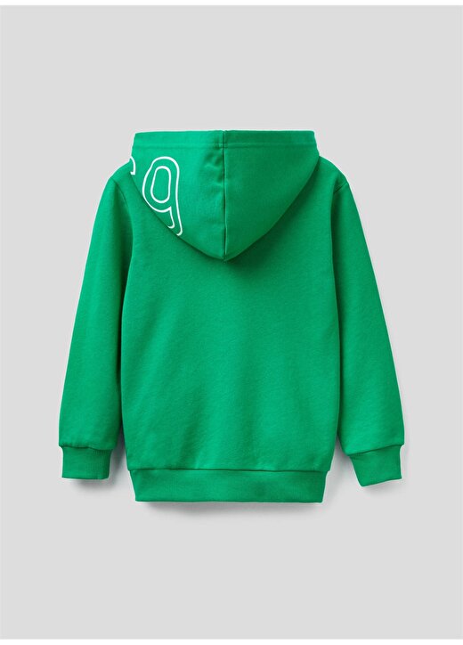 Benetton Yeşil Erkek Çocuk Sweatshirt 2