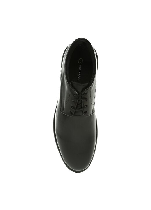 Cotton Bar Süet Siyah Erkek Klasik Ayakkabı NEWHUB 4