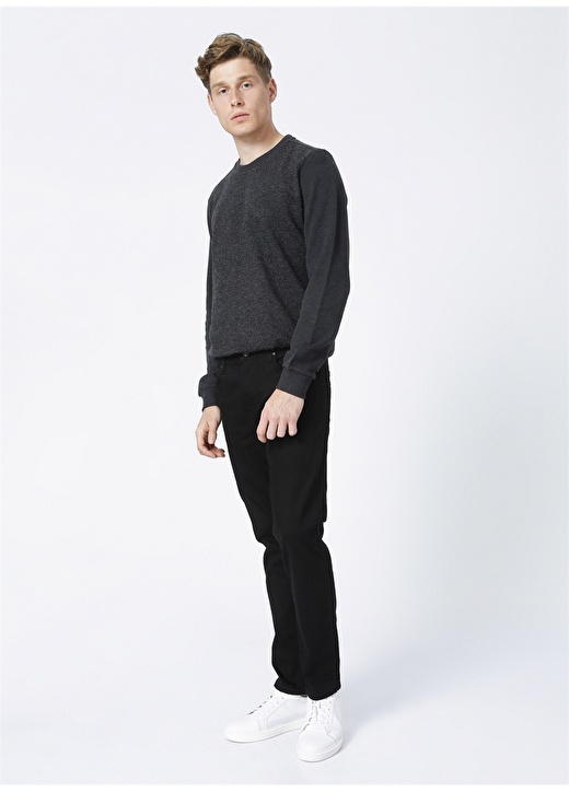 Lee Cooper 221 Lcm 121039 Jagger Stay Black Normal Bel Slim Straight Düz Erkek Denim Pantolon 1