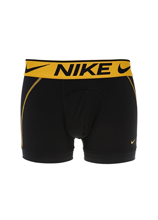 Nike 0000KE1019TVY Mavi-Siyah Erkek Düz 2'Li Boxer 1