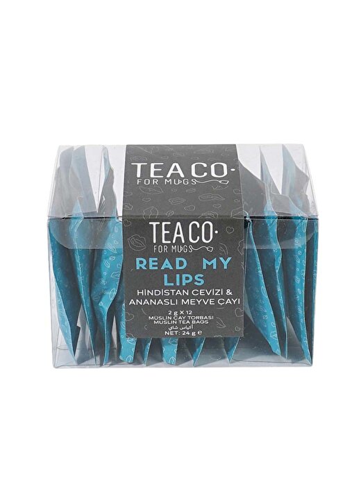 Tea Co - Read My Lıps - Hindistan Cevizi Ve Ananaslı Meyve Çayı - Sachet Pack - 24Gr 3