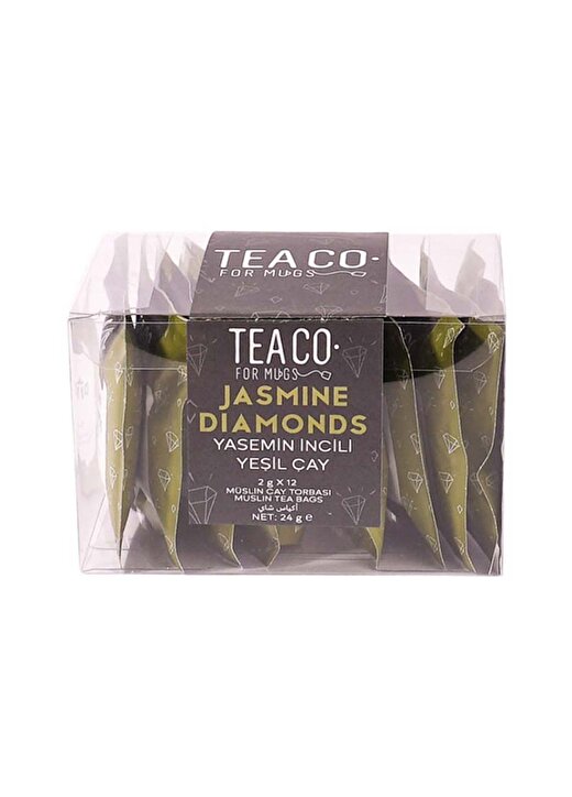 Tea Co - Jasmıne Dıamonds - Yaseminli Yeşil Çay - Sachet Pack - 24Gr 2