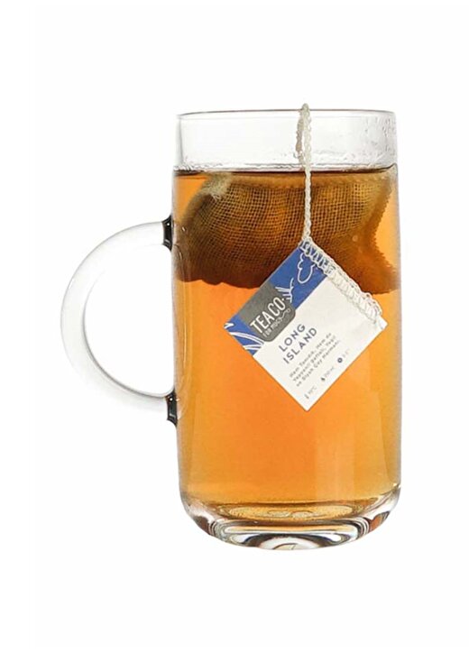 Tea Co - Long Island - Şeftali Ve Güllü Siyah-Yeşil Çay - Sachet Pack - 24Gr 4