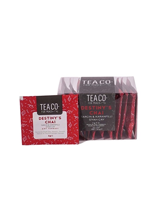 Tea Co - Destıny''s Chaı - Tarçın Ve Karanfilli Siyah Çay - Sachet Pack - 24Gr 3