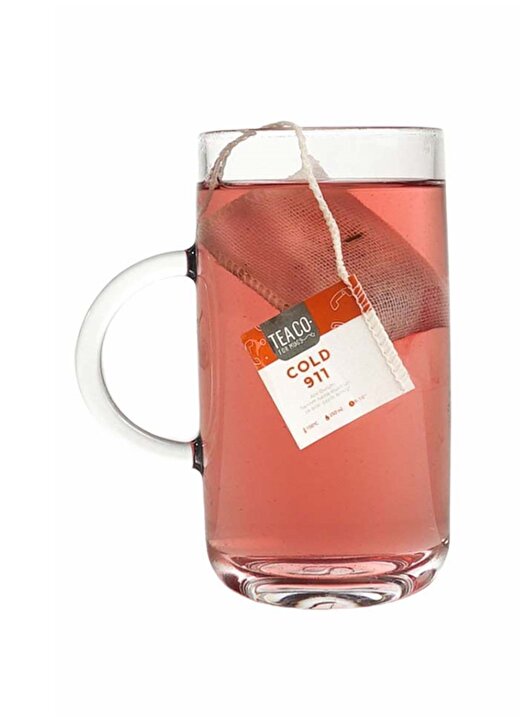 Tea Co - Cold 911 - Greyfurt Ve Portakallı Bitki Çayı - Sachet Pack - 24Gr 4