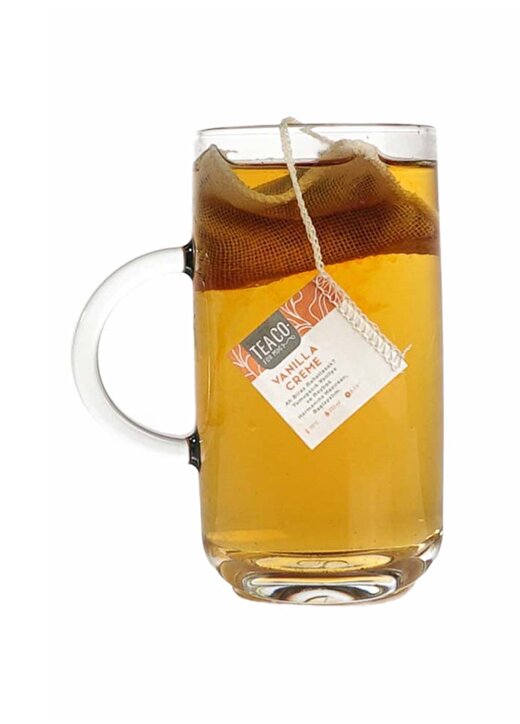 Tea Co - Vanılla Creme - Kızılcık Ve Vanilyalı Roybos Çayı - Sachet Pack - 24Gr 4