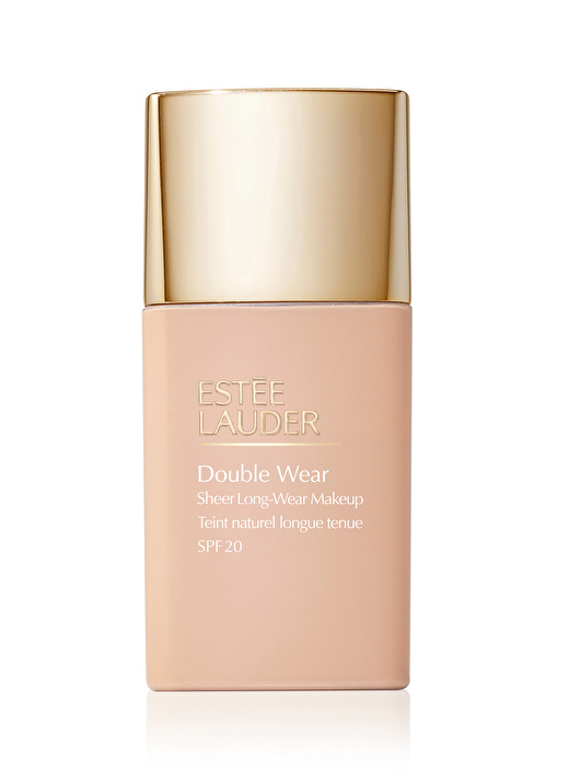 Estee Lauder Double Wear Sheer Işıltı Ve Nem Etkili Hafif Dokulu Fondöten SPF 25 1C1 COOL BONE 1