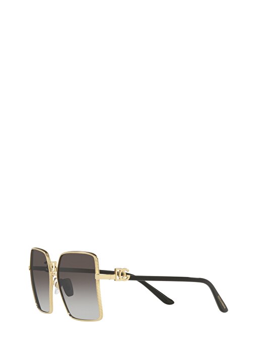 Dolce&Gabbana DG2279 Kare Altın Kadın Güneş Gözlüğü 3