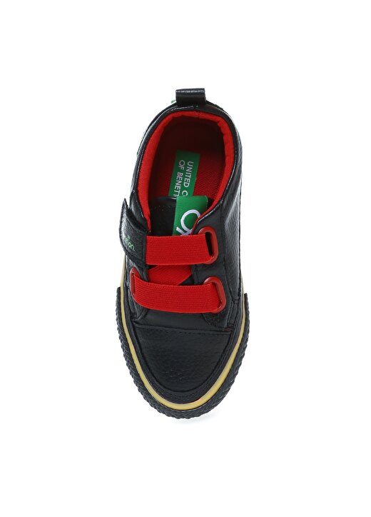 Benetton Siyah - Kırmızı Erkek Çocuk Yürüyüş Ayakkabısı BN-30441 4