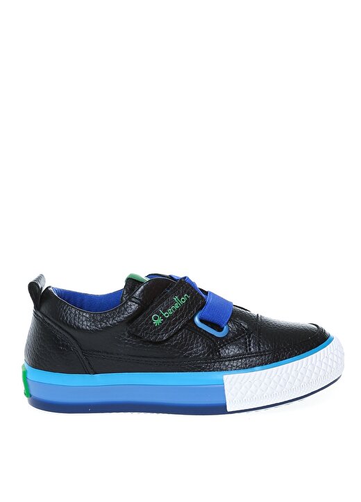 Benetton Siyah - Mavi Erkek Çocuk Yürüyüş Ayakkabısı BN-30441 1
