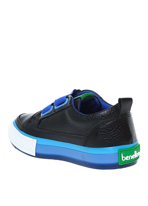 Benetton Siyah - Mavi Erkek Çocuk Yürüyüş Ayakkabısı BN-30441 2