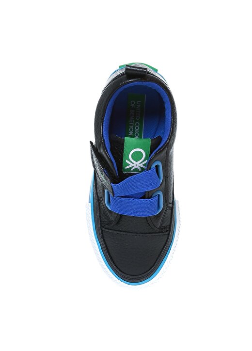 Benetton Siyah - Mavi Erkek Çocuk Yürüyüş Ayakkabısı BN-30441 4
