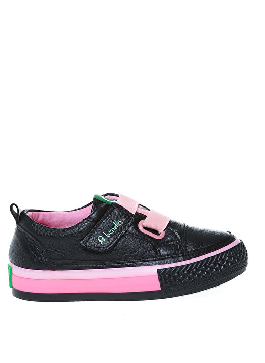 Benetton Siyah - Pembe Erkek Çocuk Yürüyüş Ayakkabısı BN-30441  1