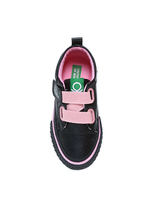 Benetton Siyah - Pembe Erkek Çocuk Yürüyüş Ayakkabısı BN-30441  4