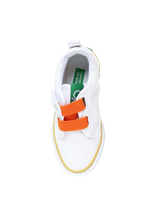 Benetton BN-30441 Beyaz Erkek Çocuk Yürüyüş Ayakkabısı 4